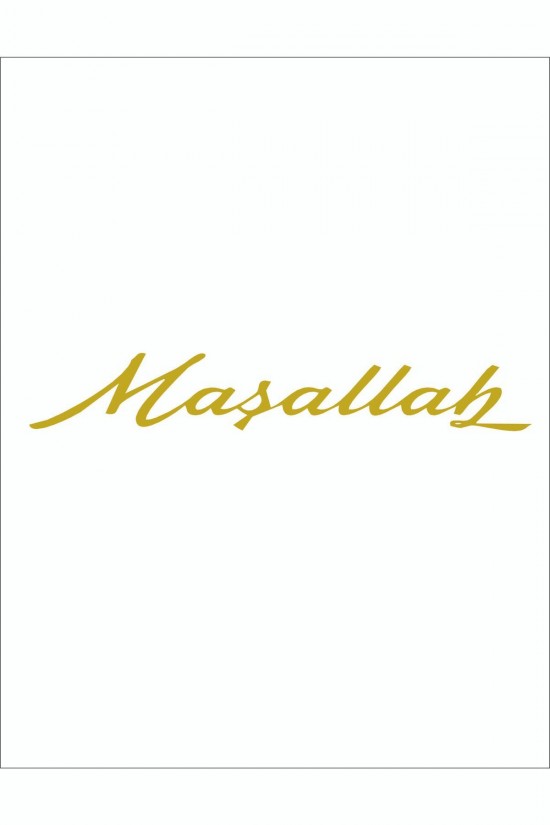 Maşallah Oto Sticker 33x6 Cm