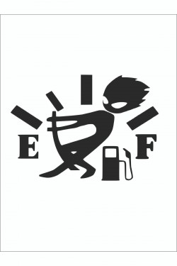 Yakıt Deposu Kapağı Sticker -14x10cm- Komik Sticker - Araba Sticker Yakıt Deposu Kapağı Sticker -14x10cm- Komik Sticker - Araba Sticker