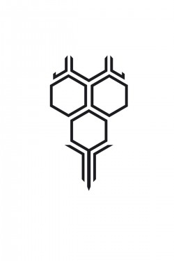 Petek Kaput Oto Sticker - Araç Sticker - 58*35cm