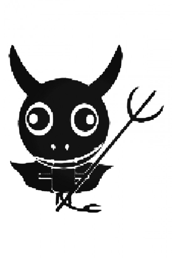 Sy Devil Sticker Araba Oto Arma Duvar Çıkartma 20 Cm