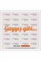 Gayyış Gibi Oto Sticker Araba Cam Sticker 20 X 4 Cm Gayyış Gibi Oto Sticker Araba Cam Sticker 20 X 4 Cm