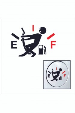 Sticker Yakıt Göstergesi Depo Kapağı Sticker