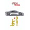 18x15 Cm Kalpli Teklif Sevgili Oto Sticker -araba Sticker - Duvar Sticker