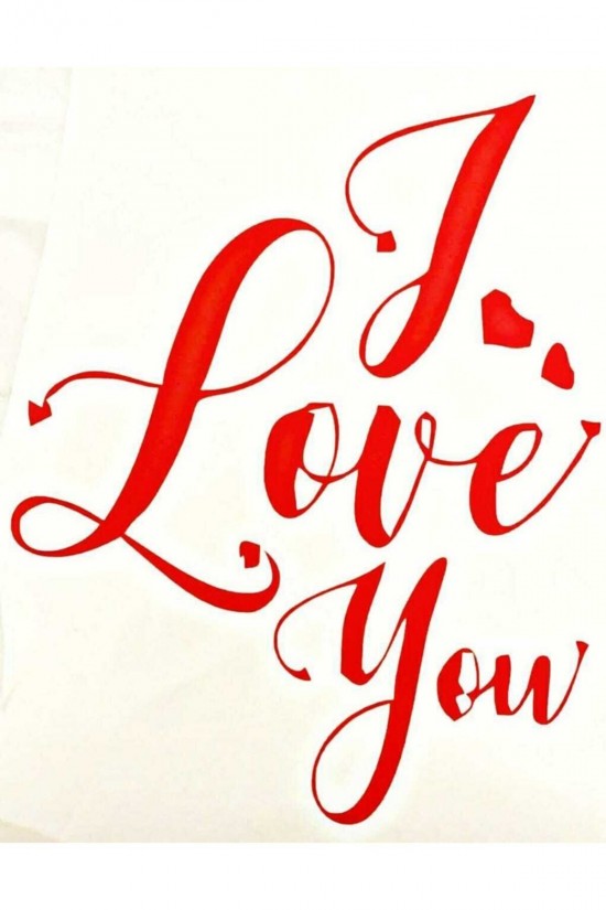 Sticker Sevgiliye Özel 20x25