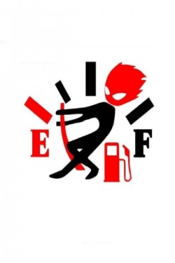 Yakıt Deposu Kapağı Sticker -14x10cm- Komik Sticker - Araba Sticker Yakıt Deposu Kapağı Sticker -14x10cm- Komik Sticker - Araba Sticker