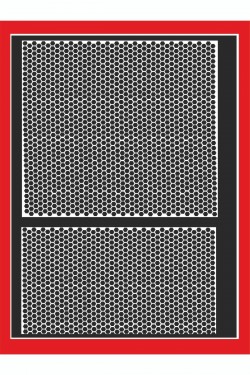 Mini Petek Kaplama Fiorino Arka Çamurluk Için 2 Parça 80*73cm - 80*44cm