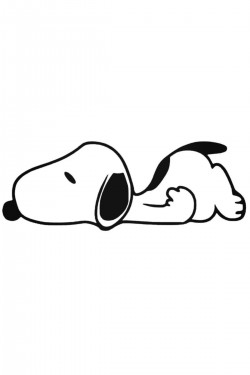 Snoopy Breast Cancer Sticker Araba Oto Arma Duvar Çıkartma 20 Cm