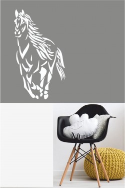 40x80cm At Duvar Sticker - Ev Sticker - Duvar Sticker - Ev Dekarasyon - Hayvan Sticker