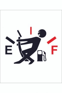 Sticker Yakıt Göstergesi Depo Kapağı Sticker