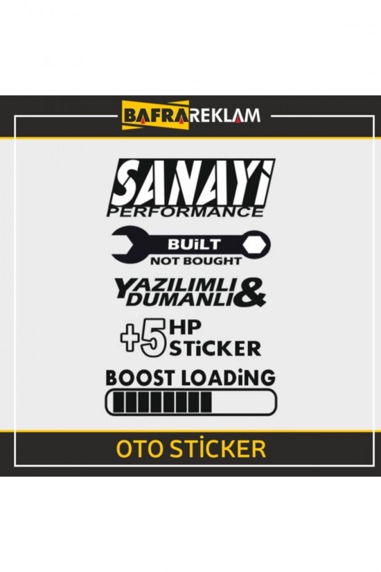 Cam Araba Sticker Yapıştırma