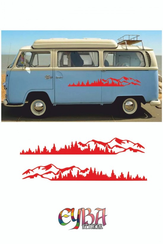 100x17 cm 2 Adet Dağ Manzara Off Road Kamp Sticker Oto Sticker Araba Sticker Karavan Sticker 100x17 cm 2 Adet Dağ Manzara Off Road Kamp Sticker Oto Sticker Araba Sticker Karavan Sticker