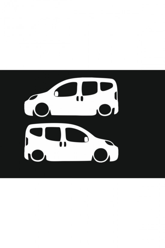 Fiorino Basık Araç Sticker