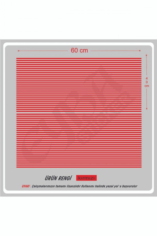 Stop çizgisi her araca uyumlu sağ sol 60x30 2 adet araba sticker oto sticker şerit