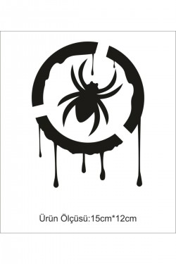 Örümcek Sticker Araç Stickerları
