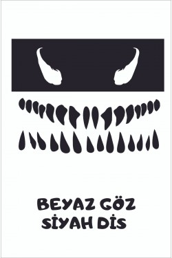 Venom Sticker Araba, Motorsiklet Far sticker