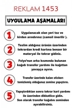 Lowdown Araç Arka Cam Sticker Oto Sticker 40x30cm Beyaz