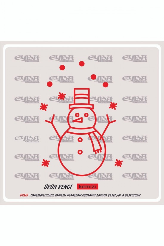 kardan adam yılbaşı sticker süs cam yapıştırma - oto sticker - karavan sticker kardan adam yılbaşı sticker süs cam yapıştırma - oto sticker - karavan sticker