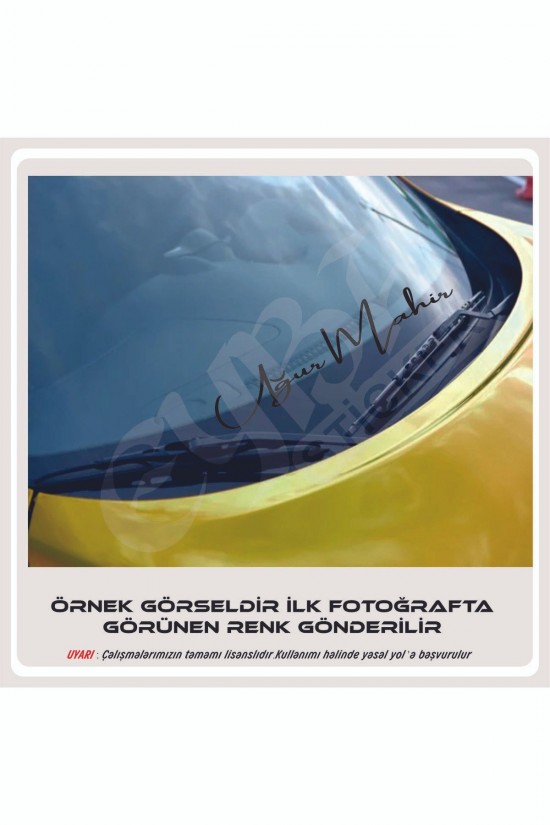 Oto sticker imzalı isimstickeri. Fiyatlar 1 ADET için geçerlidir. Yazılacak Yazı ve Renk bilgisiniSatın Aldıktan Sonra Sipariş Numarası ile birlikten SiparişSorusu Kısmından veya Ürün Soru Kısmından Bizeiletebilirsiniz. ; Bilgisiiletilmeyen Siparişler. Si