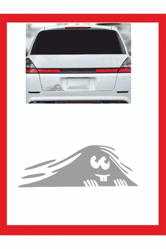 Yeni Trend Sevimli Bakan Adam Sticker - Oto Sticker - 20*7cm