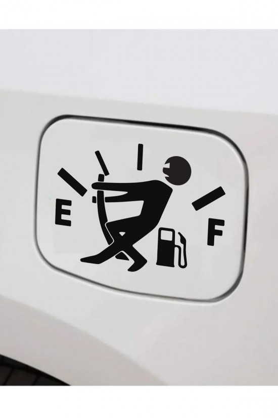 Findit Yakıt Göstergesi Depo Kapağı Sticker 15cm