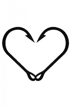 Fishing Hooks Love Sticker Araba Oto Arma Duvar Sticker Ev Dekoratif Çıkartma 20 Cm Fishing Hooks Love Sticker Araba Oto Arma Duvar Sticker Ev Dekoratif Çıkartma 20 Cm