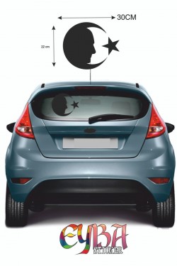 Türk Bayrağı Sticker Ay Yıldız Atatürk Araba Oto Sticker 30 Cm X 22 Cm Türk Bayrağı Sticker Ay Yıldız Atatürk Araba Oto Sticker 30 Cm X 22 Cm