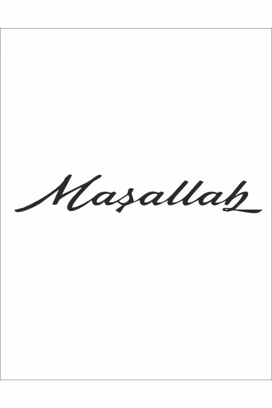 Maşallah Oto Sticker 33x6 Cm