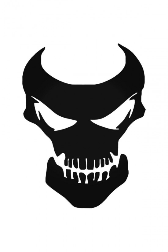 Evil Death Kuru Kafa Style 2 Sticker  20 cm