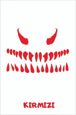 Venom Sticker Araba, Motorsiklet Far sticker