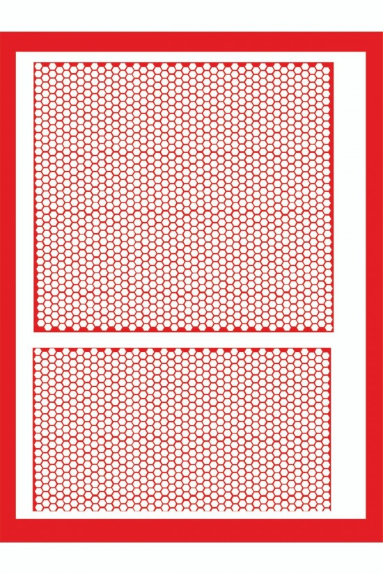 Mini Petek Kaplama Fiorino Arka Çamurluk Için 2 Parça 80*73cm - 80*44cm