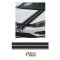 120x15cm -çift Şerit Araba Kaput Sticker - Oto Sticker -
