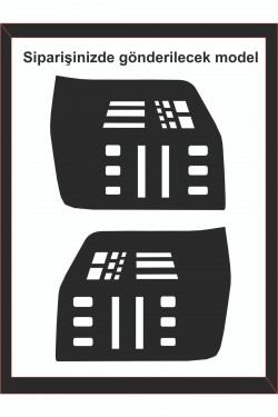 Fiat Uno Stop Farı Led Görünümlü Folyo Kaplama