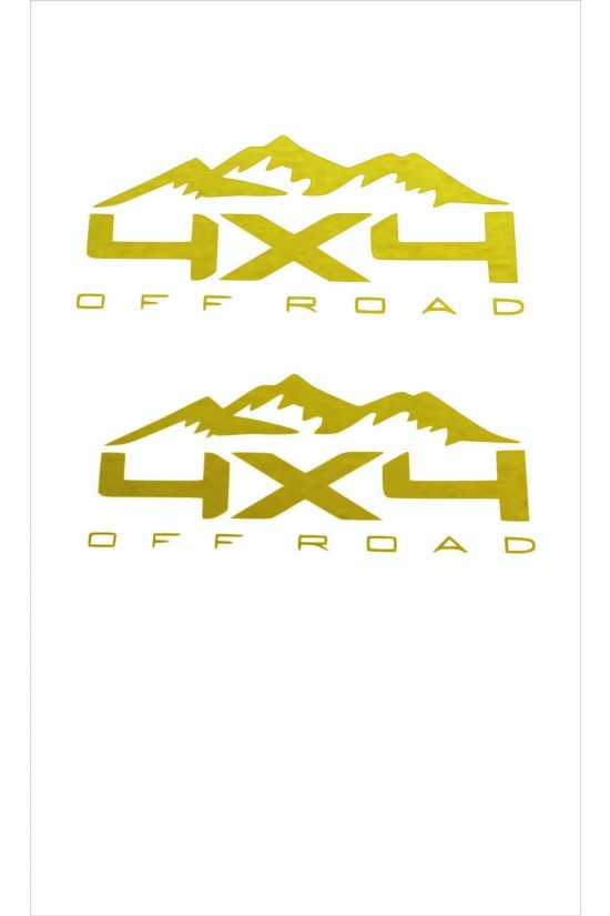Off Road Dağ Ve 4x4 Sport Sticker 2 Adet 43x32cm Off Road Dağ Ve 4x4 Sport Sticker 2 Adet 43x32cm