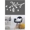 Kuşlar Duvar Sticker (ECNRSHOP TARAFINDAN GÖNDERİLMEKTEDİR) 110x60cm