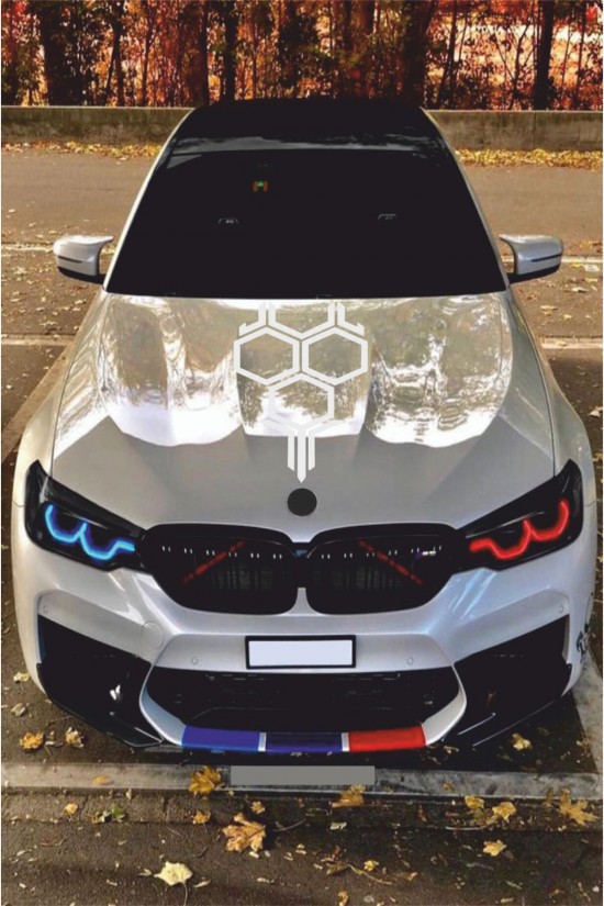 Petek Kaput Oto Sticker - Araç Sticker - 58*35cm Petek Kaput Oto Sticker - Araç Sticker - 58*35cm