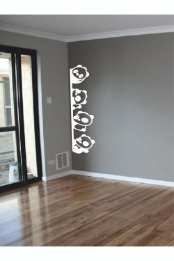 Pandalar Kapı Sticker - Home Sticker - Dolap Veya Duvar Sticker Seti 120x30 Pandalar Kapı Sticker - Home Sticker - Dolap Veya Duvar Sticker Seti 120x30