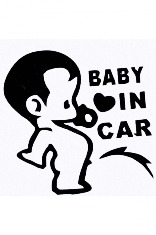 Baby In Car Arabada Bebek Var 10x10 Baby In Car Arabada Bebek Var 10x10