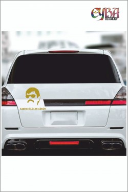 Sadece Ölüler Görür 20 X 19 Cm Oto Sticker Pala Araba Cam Sticker Sadece Ölüler Görür 20 X 19 Cm Oto Sticker Pala Araba Cam Sticker