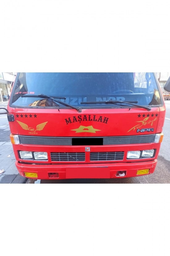 Kamyonet Kupa Süsleme Stickeri - 20 Parça Isuzı N P R Için