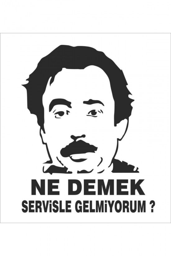 Sticker Şener Şen Siyah