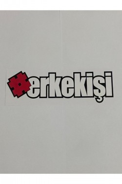 Erkek Işi Sticker 18 X 6 Bagaj/arka Cam/kelebek Cam Stickeri