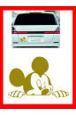 Mikimause Göz Kırpan - Oto Sticker 15*10cm - Araba Sticker - Oto Sticker-orjinal Ürün Garantisi