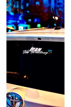 İnan Hiç Farketmez 20 x 7 Cm Oto Sticker Arka Cam Sticker Oto Yazı Yeni Trend