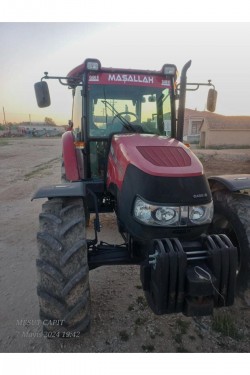 Kırmızı Traktör Güneşlik 120x15 Renkli Baskı Traktör Case Tümosan Massey Erkunt