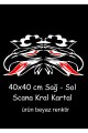 Scania kartal sticker 40x40cm Sağ-Sol traktör kamyon tır case tümosan massey Erkunt