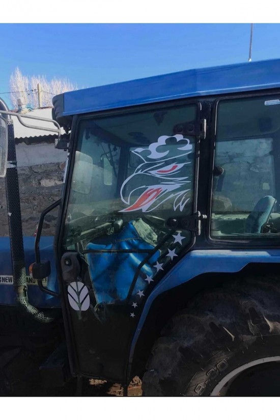 Scania kartal sticker 40x40cm Sağ-Sol traktör kamyon tır case tümosan massey Erkunt
