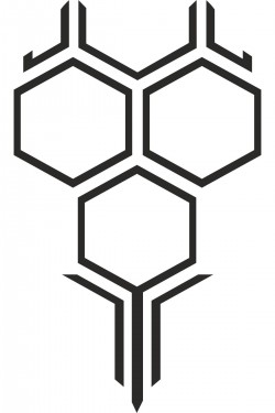 Petek Ön Kaput Oto Sticker Siyah