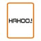 " Hahoo " Oto Sticker Motor Sticker 25x8 Cm Siyah