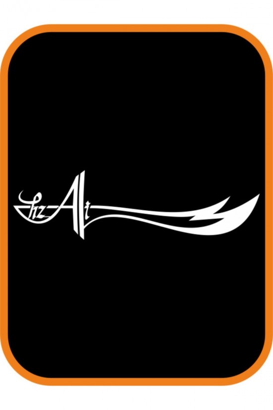 Hz. Ali Zülfikar Kılıç Oto Sticker Motor Sticker 30x9 Cm Beyaz