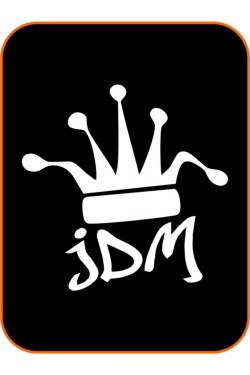 Jdm Oto Sticker 20x20 Cm Beyaz